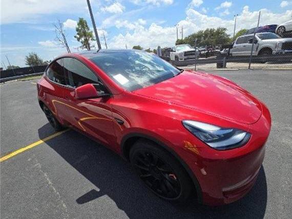 TESLA MODEL Y 2022 7SAYGDEE3NA013702 image